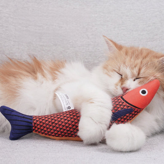 Cat toy fish