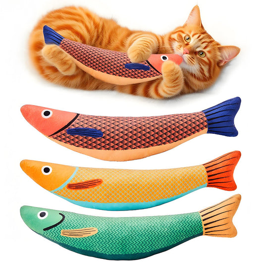 Cat toy fish