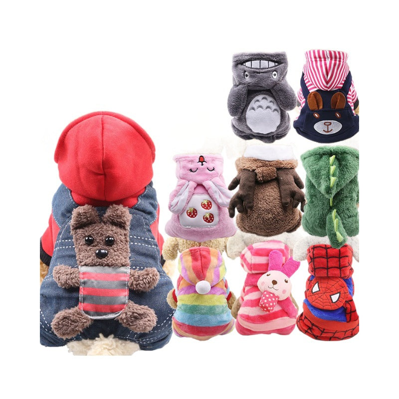 Pet costumes for dogs and cats